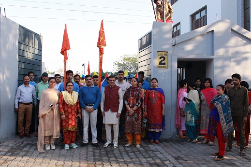 Bhartiya Vidya Mandir Kitchlu Nagar celebrated 2075th Vikrami Samvat with full fervor.